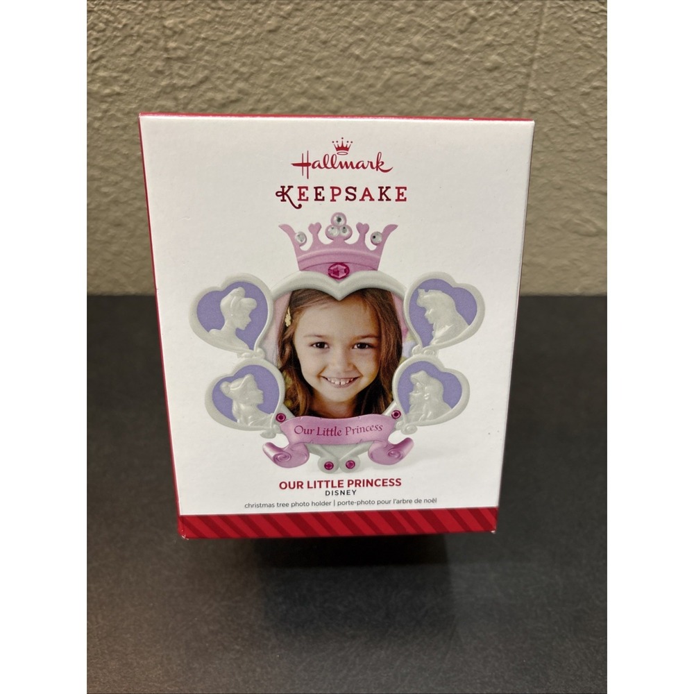 Hallmark Keepsake Ornament‎ 2014 Disney Our Little Princess Photo Holder NIB